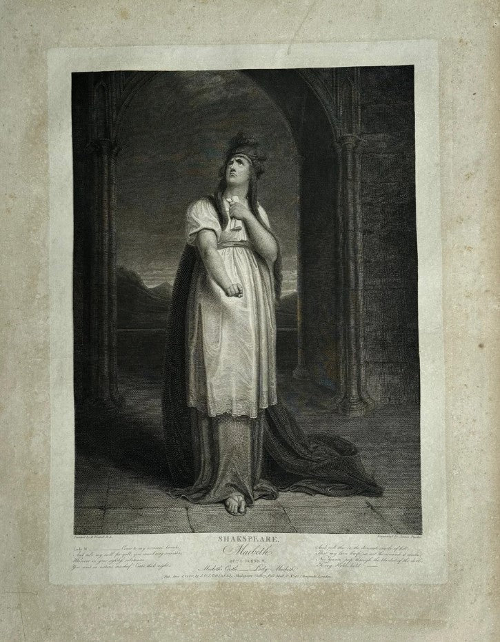 Antique Etchings & Engravings: Shakespeare