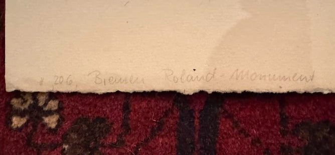 Bremen Roland Monument