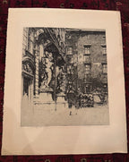 Imperial Palace, Vienna — Proof Etching