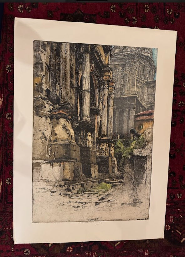 Arch of Septimius Severus, Rome, 1923