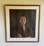 1976 Andrew Wyeth Limited Edition Collotype: “Nogeeshik”, Framed
