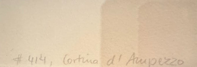 Cortina D’Ampezzo, 1925