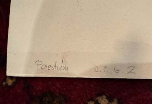 Paestum (Full Bleed), 1923