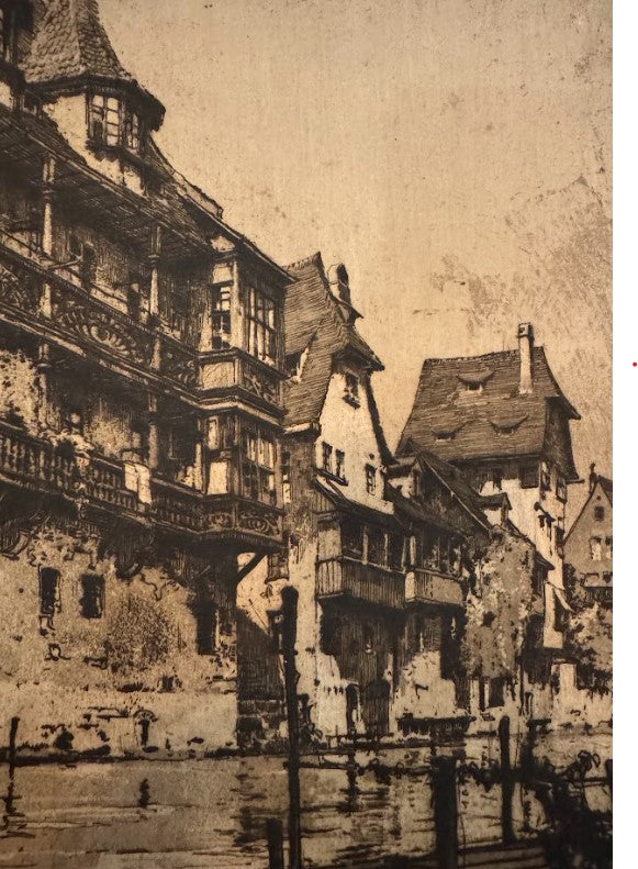 Old Nuremberg, Pegnitz Embankment