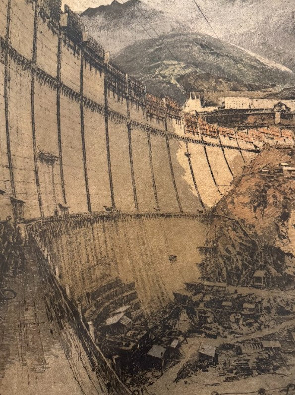 Dam Construction, 1920