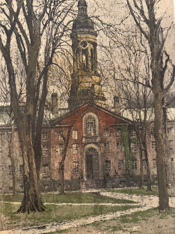 Princeton, Nassau Hall, ca. 1940