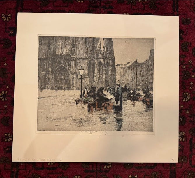 Hopfenmarkt, Hamburg, 1914