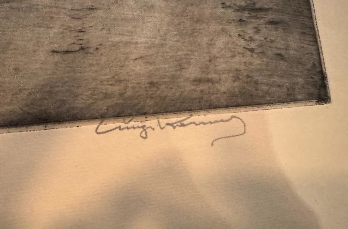 Industrial Ships, Original Artist Proof print