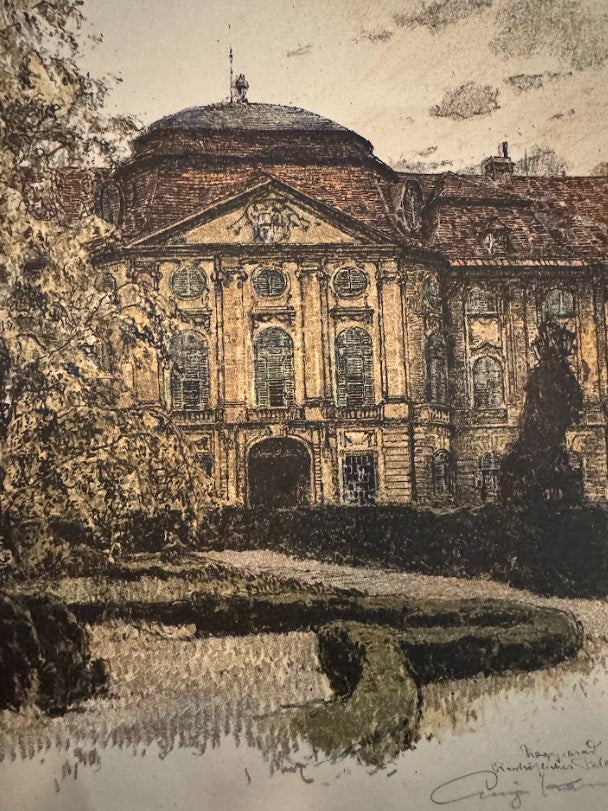 Baroque Palace, Oradea, Romania, Artist proof, editioned 105/200