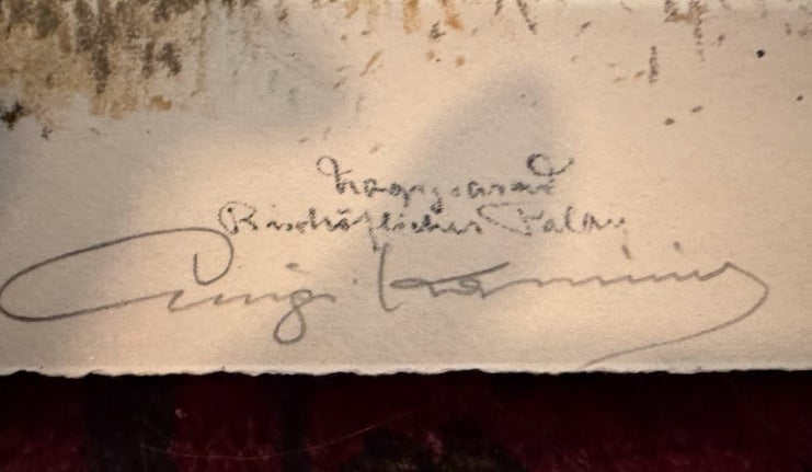 Baroque Palace, Oradea, Romania, Artist proof, editioned 105/200