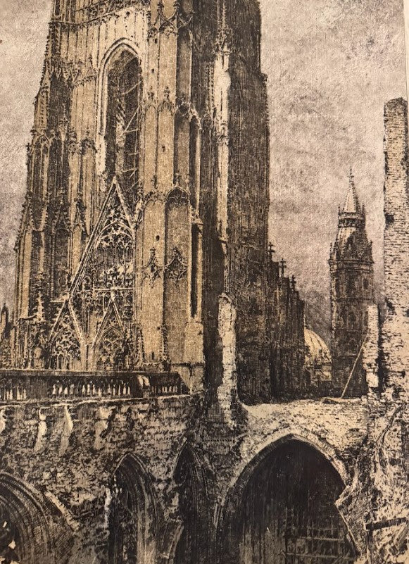 St. Stephen’s Cathedral (Stephansdom), Vienna, Austria, 1946