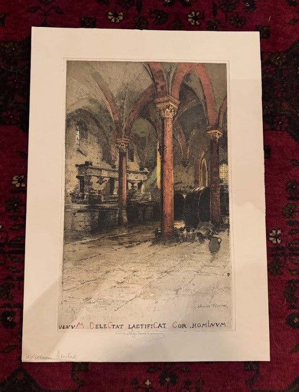 Winery Interior (Eberbach Monastery, Germany)