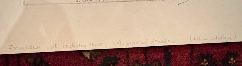 Cottage with Water Tower, June 15, 1951