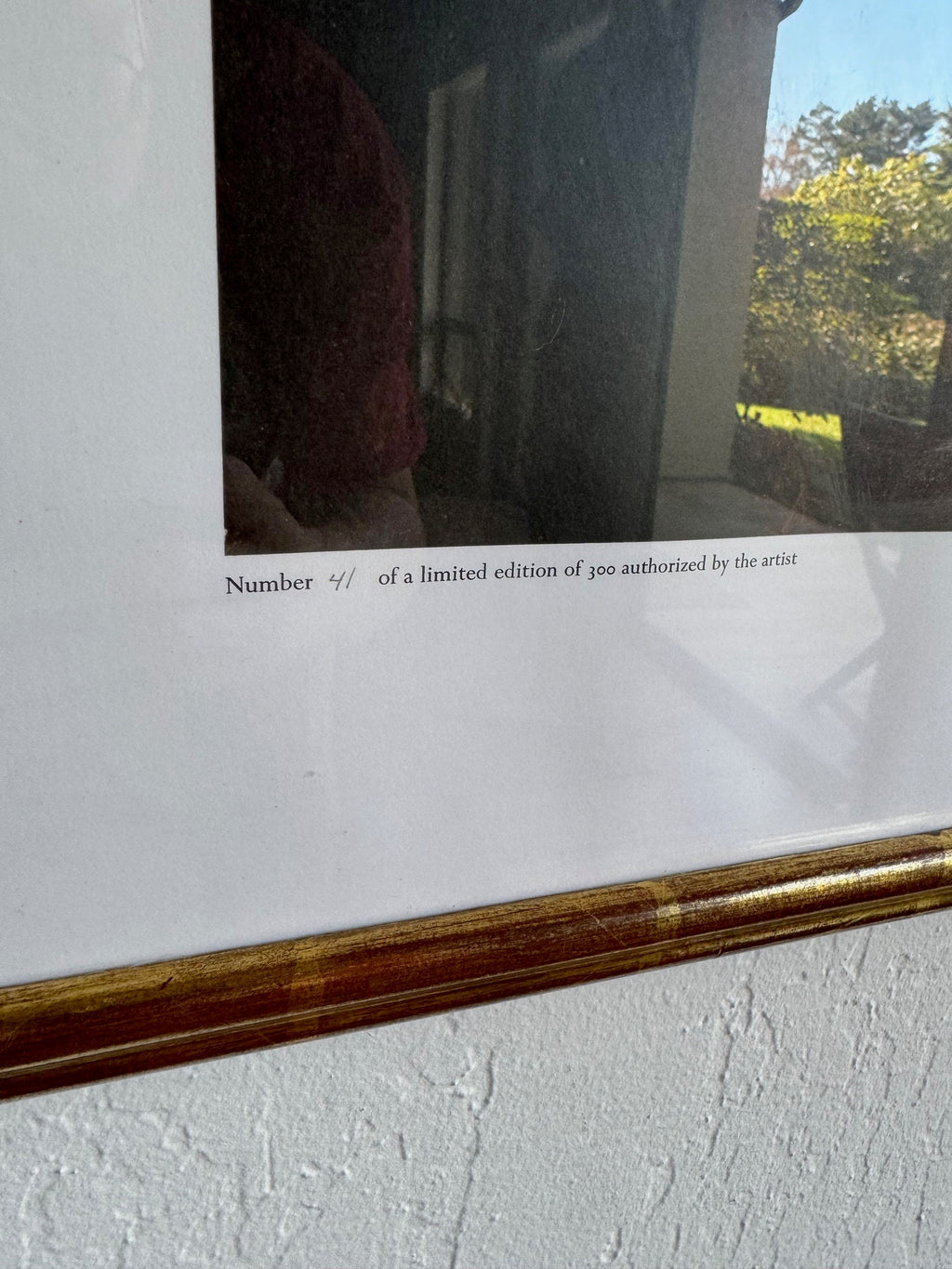 1976 Andrew Wyeth Limited Edition Collotype: “Nogeeshik”, Framed