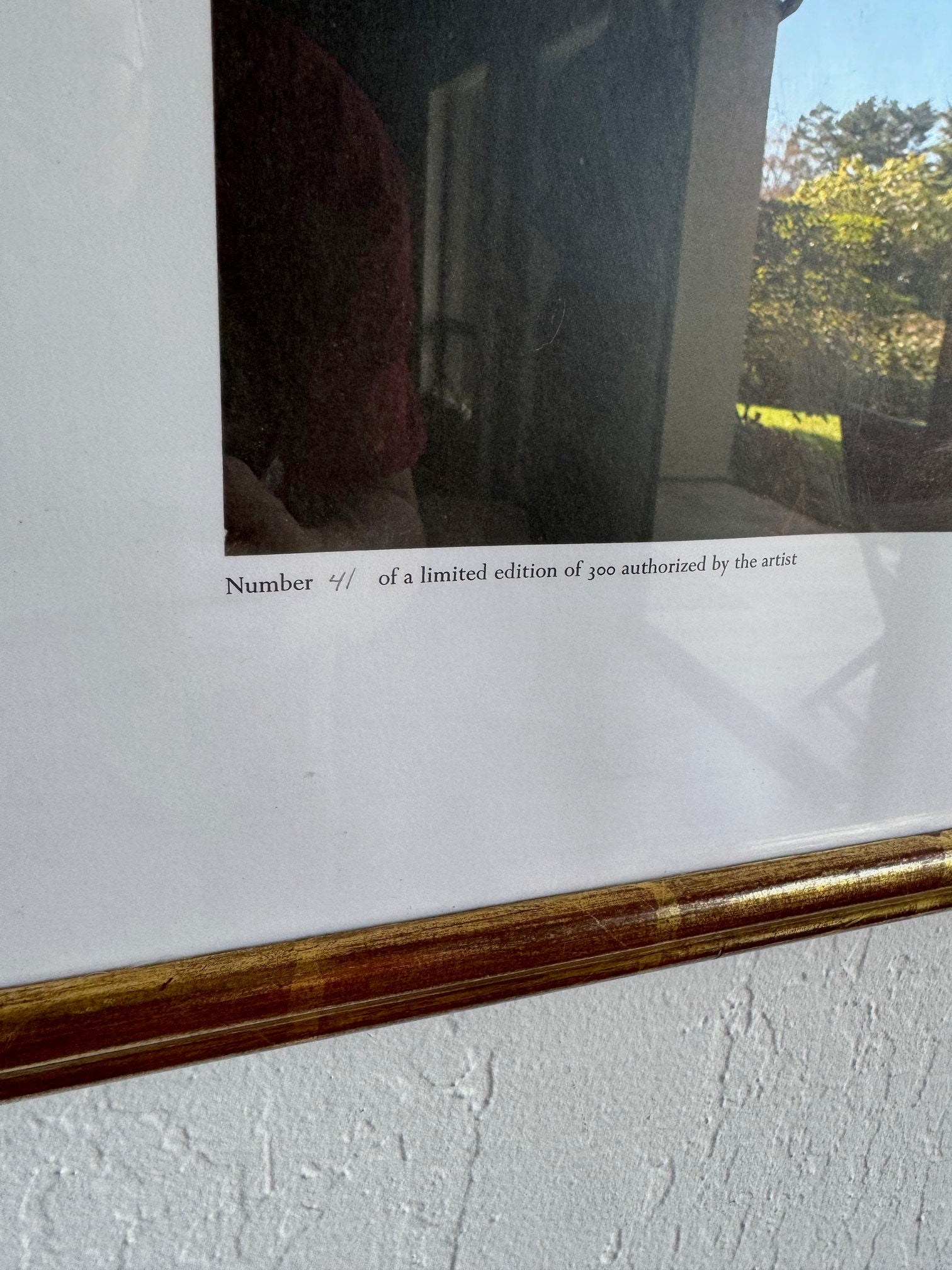 1976 Andrew Wyeth Limited Edition Collotype: “Nogeeshik”, Framed