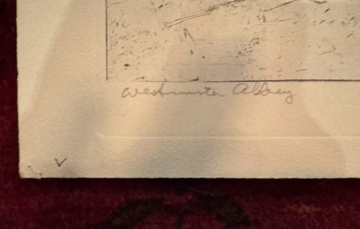 Westminster Abbey, King’s Chapel, London, Catalogue no. 408