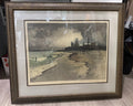 Kronborg Castle, Elsinore (Hamlet’s Castle), Denmark, 1919, Framed