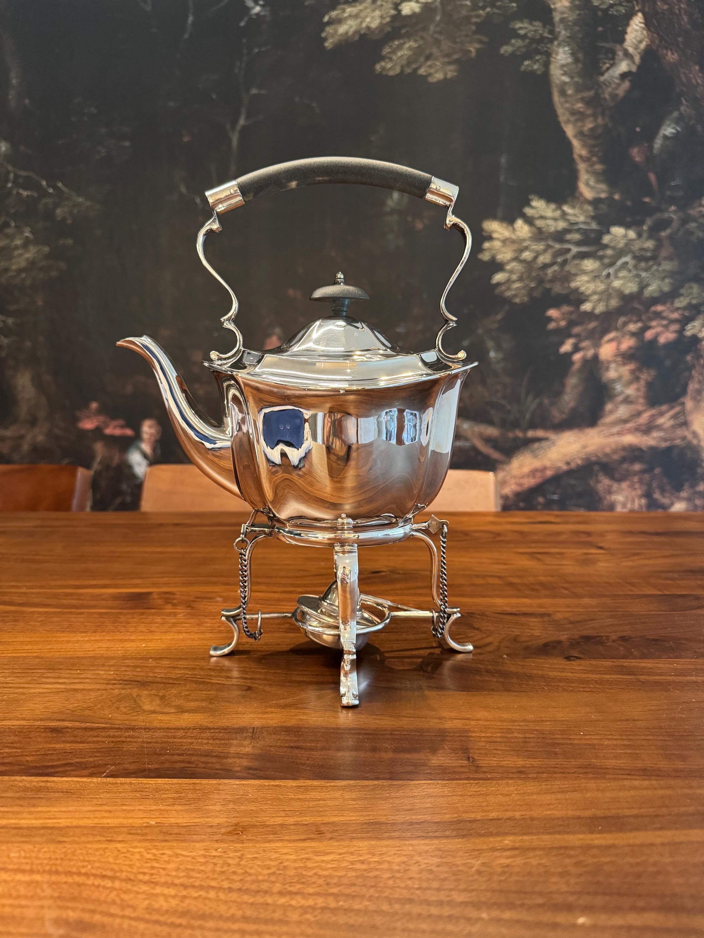 Antique English Silver Plate Coffee & Tea Service - 6 Piece Set, #02007  [SS]