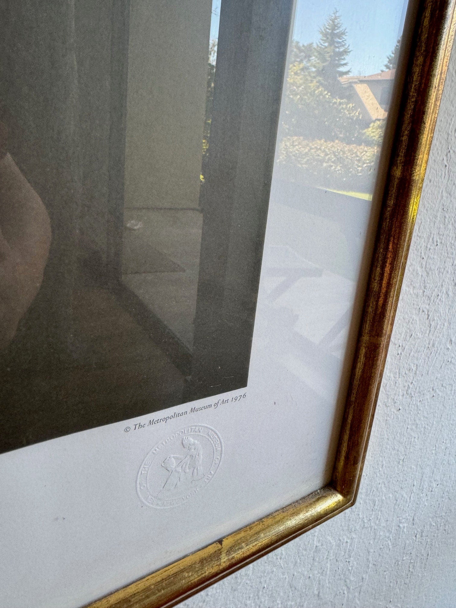 1976 Andrew Wyeth Limited Edition Collotype: “My Young Friend”, Framed