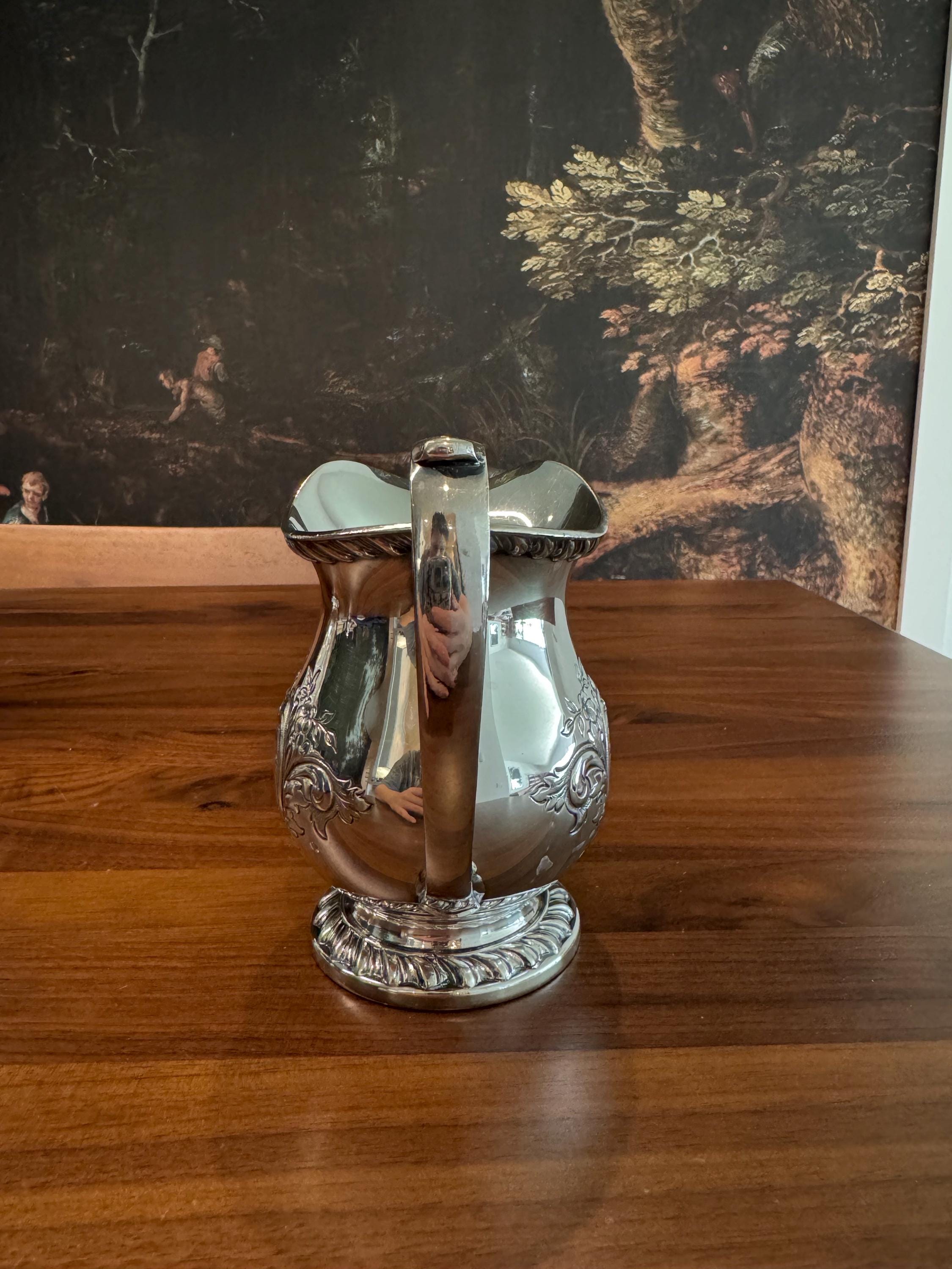 Antique Crescent Silver-plate Coffee 3-Piece set [SS]