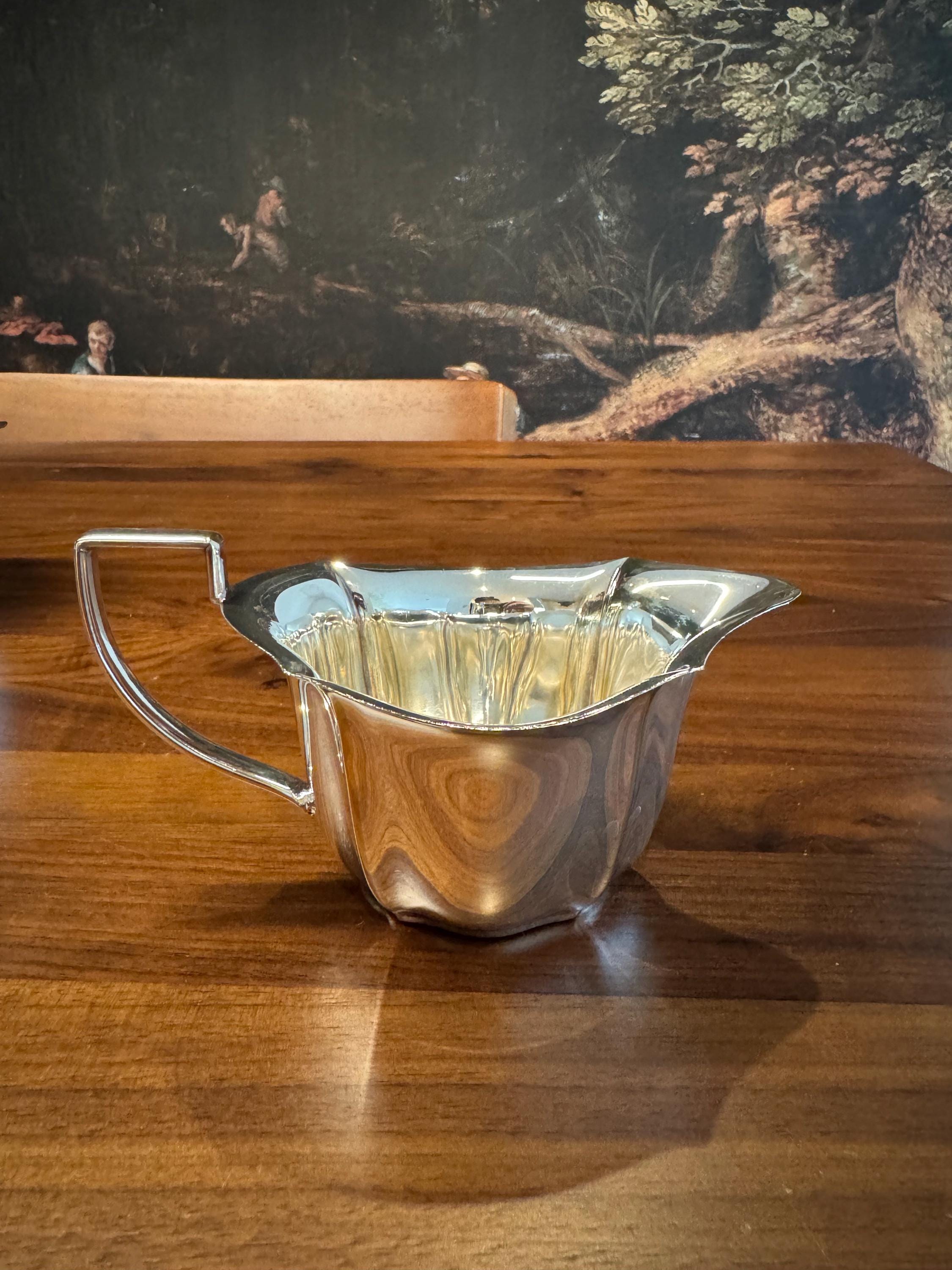 Antique English Silver Plate Coffee & Tea Service - 6 Piece Set, #02007  [SS]