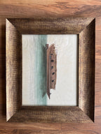 Antique 19th Century Chinese Boat Painting