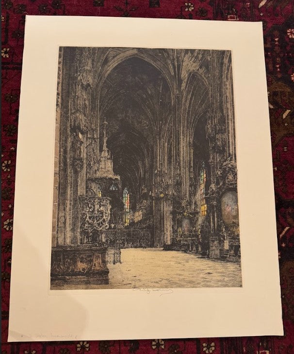 Interior of St. Stephen’s Cathedral, Vienna