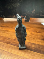 Vintage Terracotta Warrior Figurines – Set of 3 (2 Soldiers + 1 Horse) – Qin Dynasty Replicas
