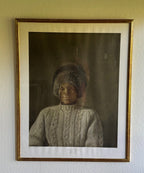 1976 Andrew Wyeth Limited Edition Collotype: “My Young Friend”, Framed