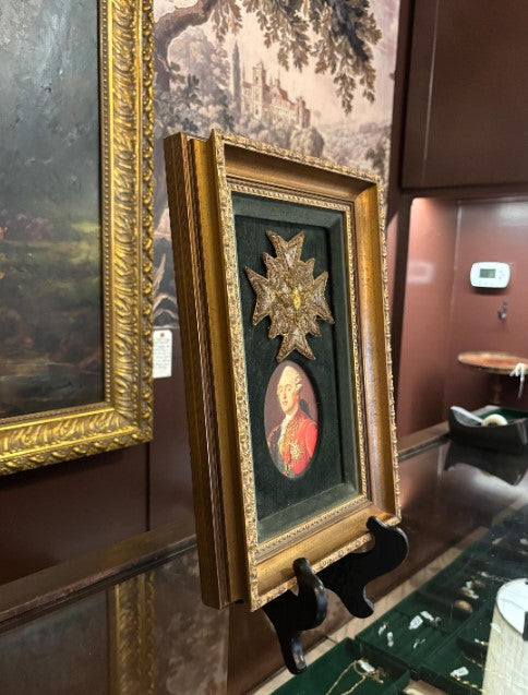 19th Century Embroidered Star of the Order of the Holy Spirit, French Royal Insignia, ca. 1850–1880 [SH]