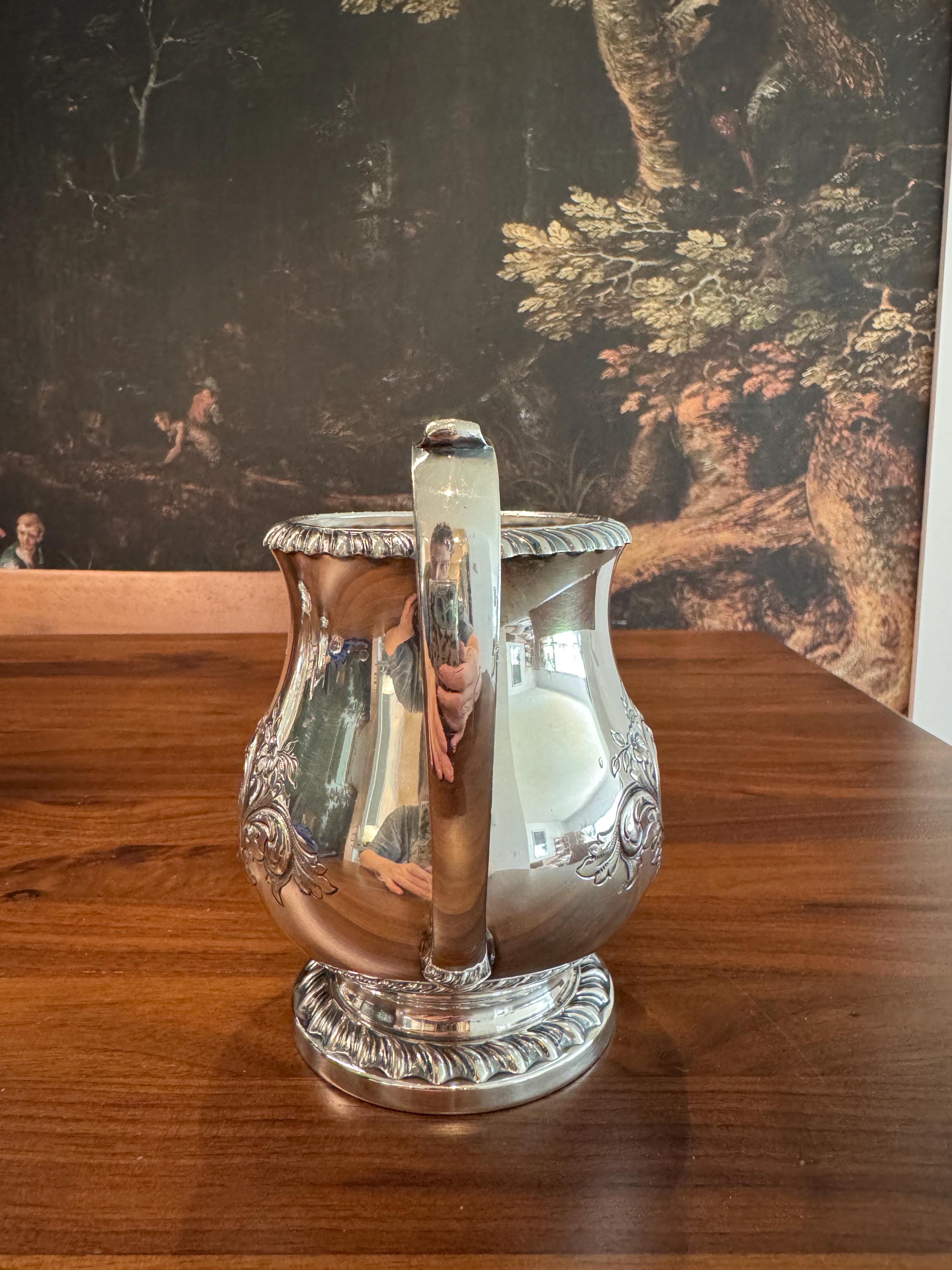 Antique Crescent Silver-plate Coffee 3-Piece set [SS]
