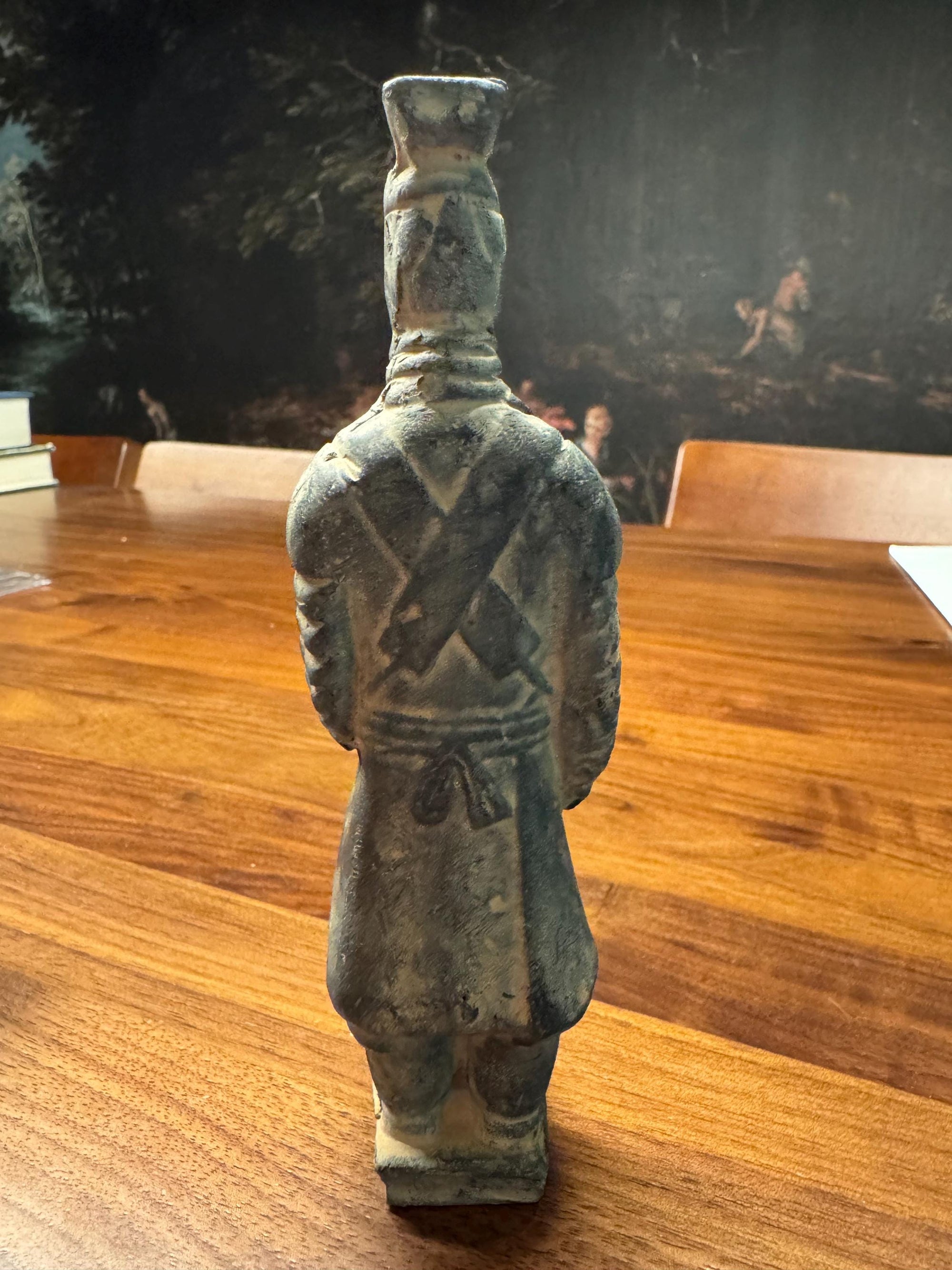 Vintage Terracotta Warrior Figurines – Set of 3 (2 Soldiers + 1 Horse) – Qin Dynasty Replicas