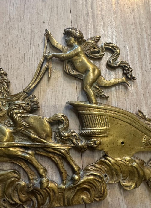 Pair of Antique French Empire Cast Bronze Furniture Mounts, Circa 1799–1805 [SH]