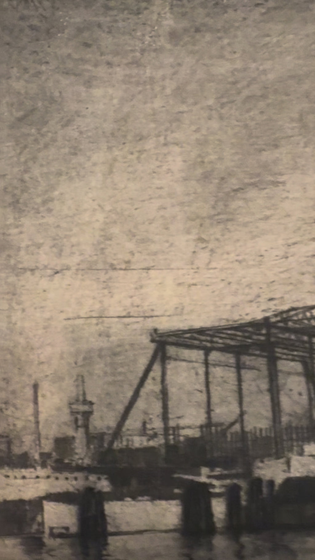 Industrial Ships, Original Artist Proof print