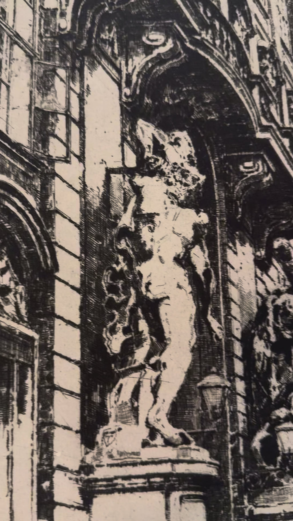 Imperial Palace, Vienna — Proof Etching