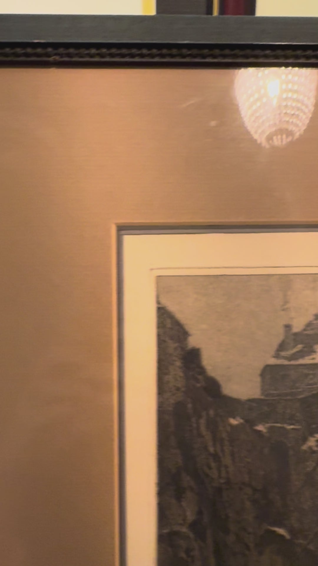 Fisherman at Dürnstein, Framed