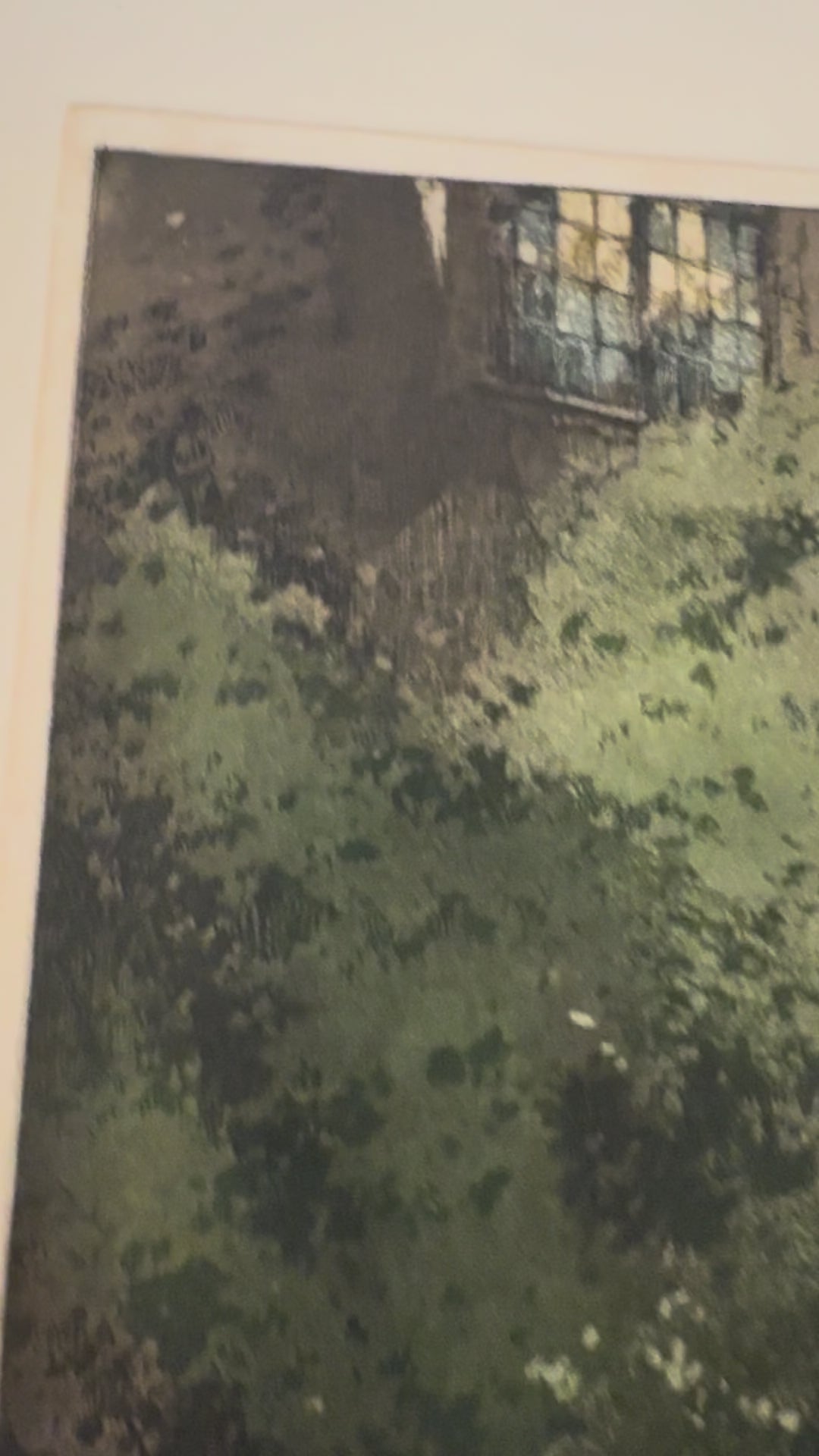 Seebenstein Castle Courtyard, Austria, 1915 — Large Etching with Aquatint