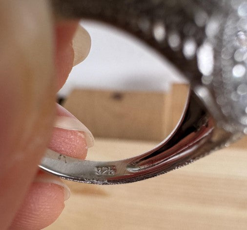 Peridot & Natural Zircon Ring, Sterling Silver, Size 7 [CG]